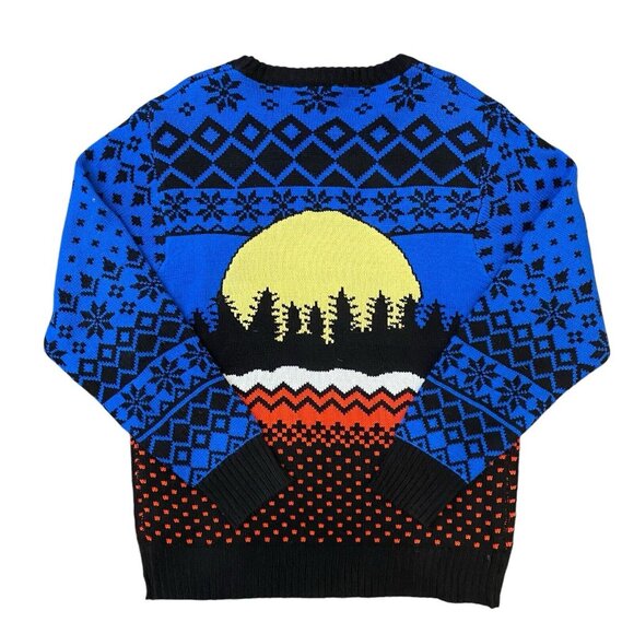 E.T. The Extra Terrestrial Ugly Christmas Sweater Knit AOP Size Large Universal - Picture 3 of 5